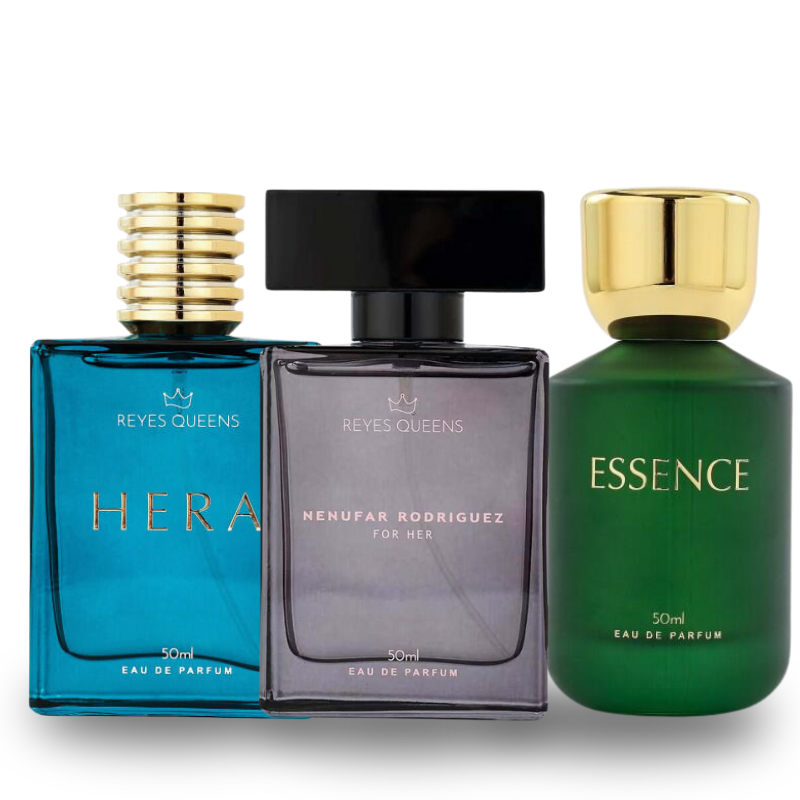 Combo de 3 Perfumes HERA, NENUFAR RODRIGUEZ, ESSENCE
