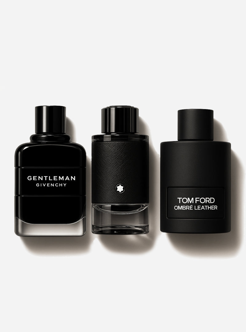 Zestaw 3 perfum: Tom Ford Ombre Leather, Givenchy Gentleman, Montblanc Explorer 100ml